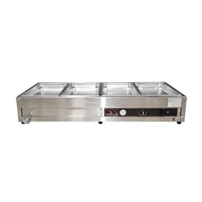 Woodson 2 Row 4 Bay Bain Marie 1355x600x245m 10Amp Pans Not Included