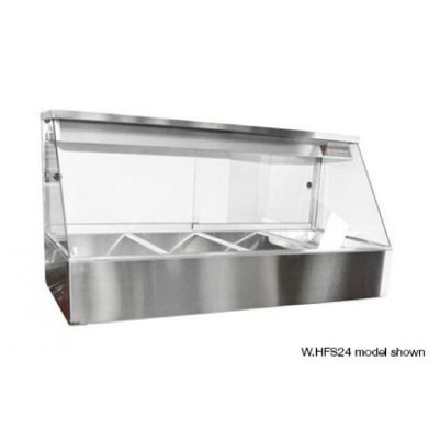 Woodson W.HFS22 Straight Glass Profile Hot Food Display