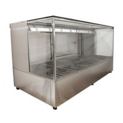 Woodson 6 Module Square Glass Hot Food Display