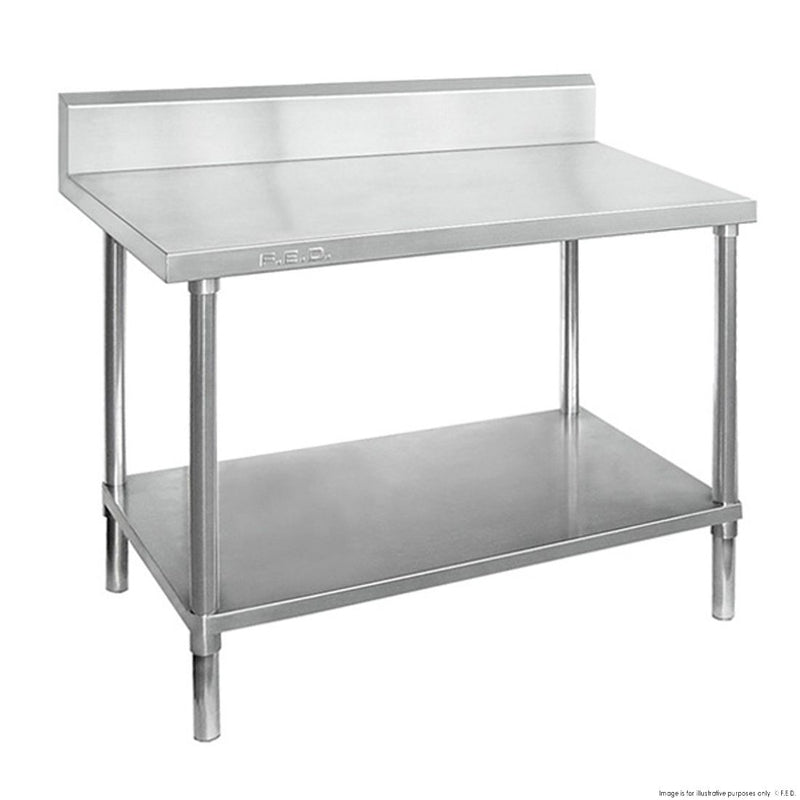 Workbench with Undershelf and Splashback 1200x700x900mm