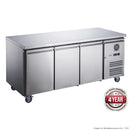 417L Three Door Bench Fridge 1795X700X850mm 235W/10A