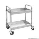 2 Tier S/S Trolley with 2 Deep Clearing Basin 855x535x940mm
